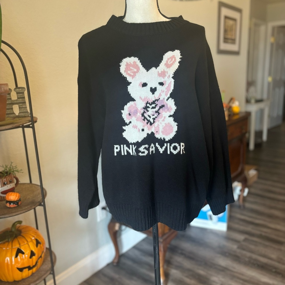 Pink Savior Sweater
